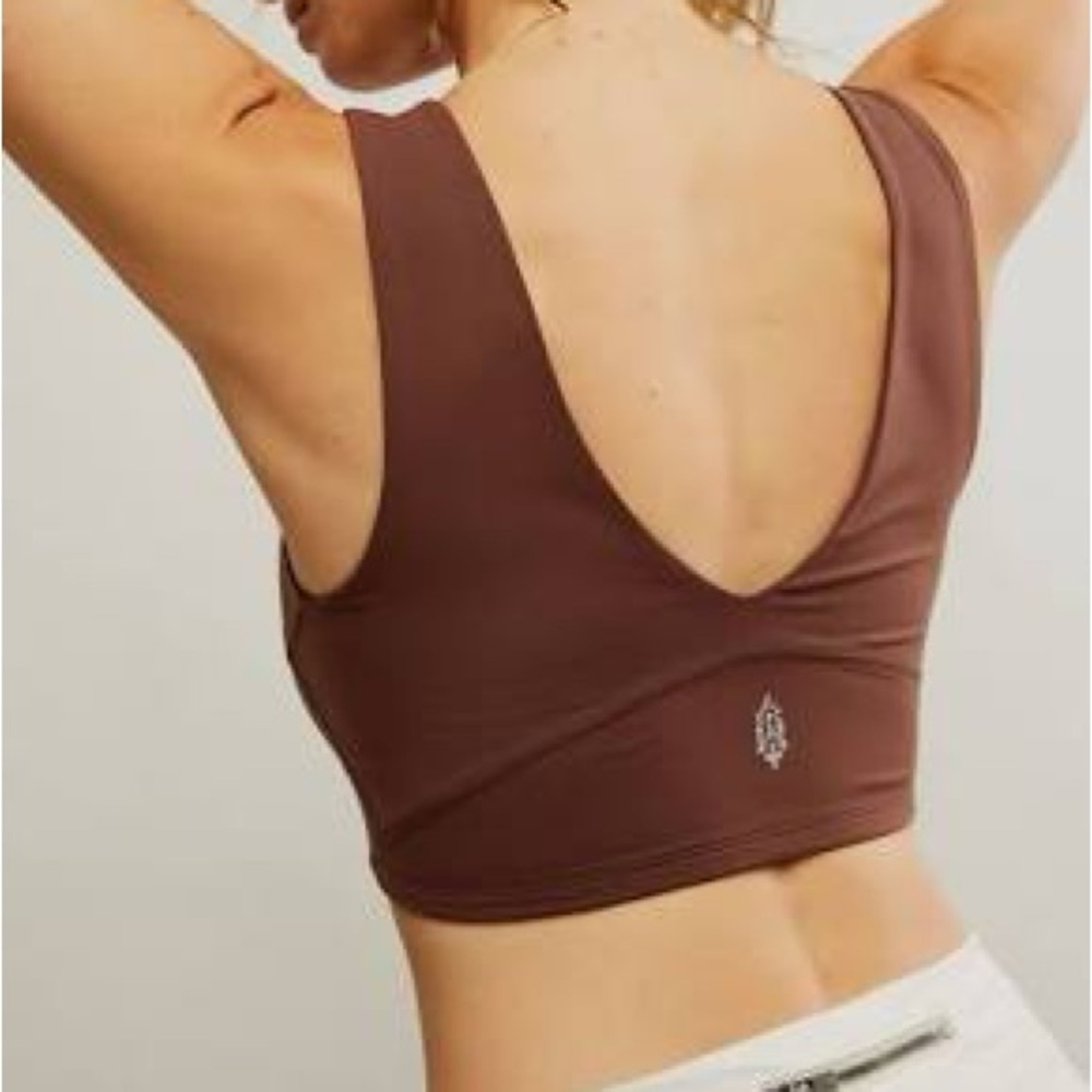 FP Movement by Free People Never Better Cami NWT size XL Workout Tank V Neck - Picture 3 of 6
